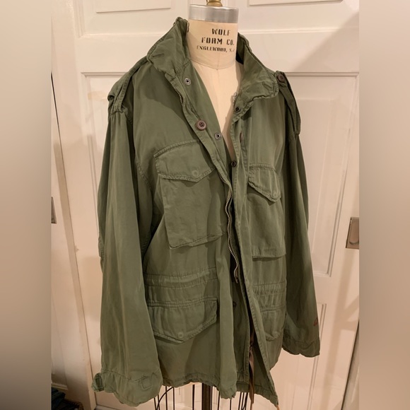 424 on Fairfax x Alpha Industries Field Jacket in Army Khaki Size:L - Picture 2 of 11